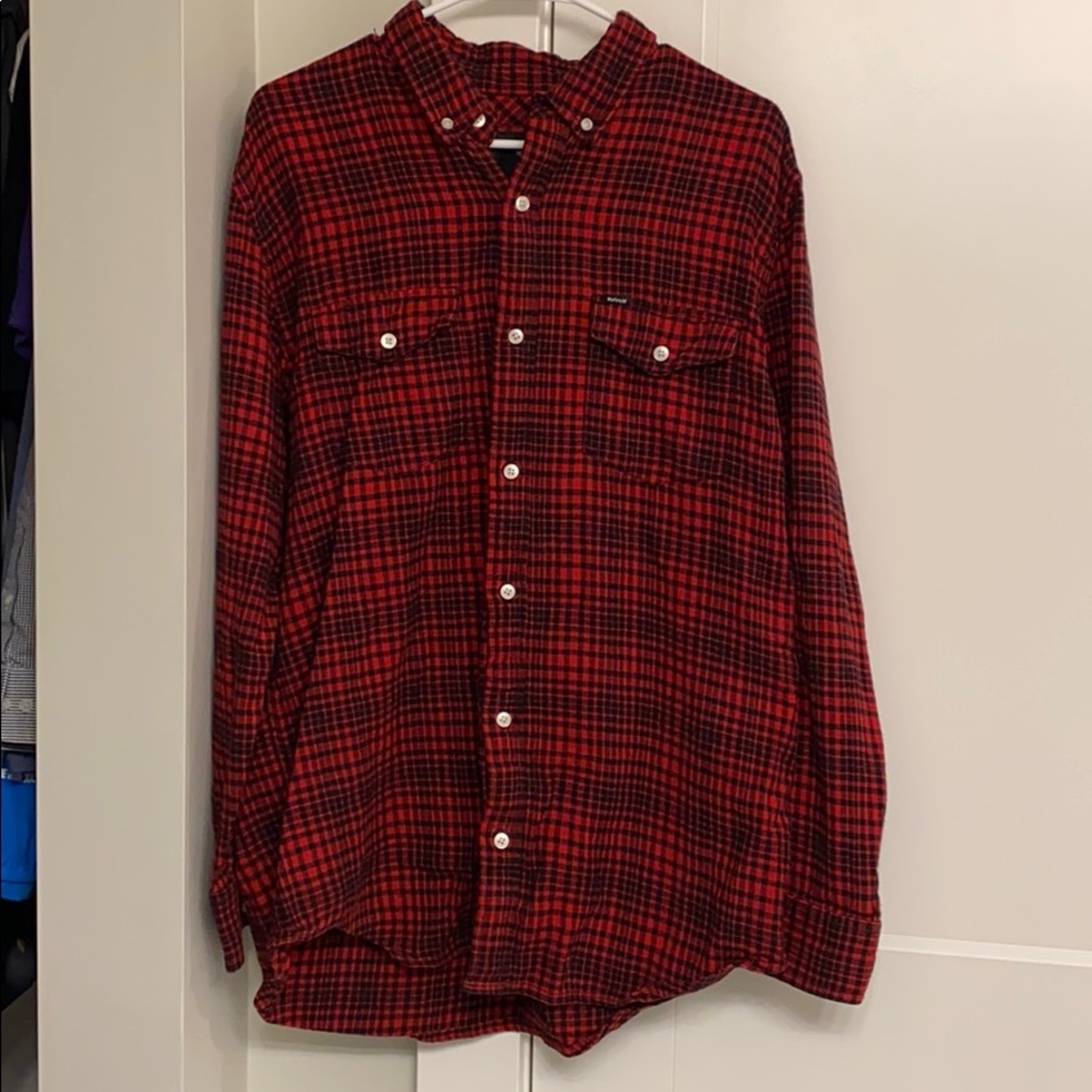Men’s XL Hurley Flannel Shirt
